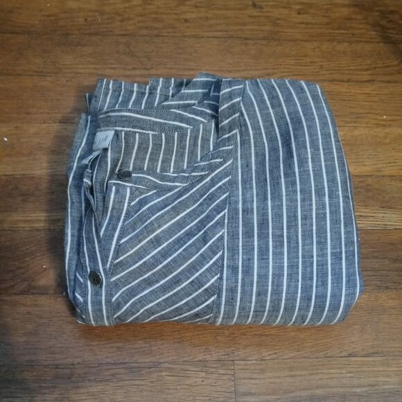 J. JILL love linen plus mixed stripes tunic top (4X) - Picture 16 of 16